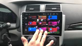 مولتی مدیا ۱۰ اینچ آریو z300 - کلید روی فرمان - ماهان اسپرت