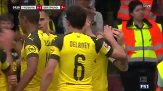 خلاصه دیدار فرایبورگ 0_4 دورتموند (هفته سی‌ام بوندسلیگا)