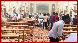 انفجارهای پی‌درپی در مراسم عید پاک در سریلانکا