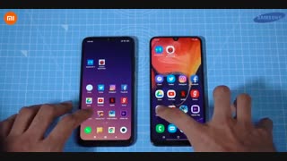 مقایسه سرعت شیائومی ردمی نوت 7 پرو با گلکسی A50