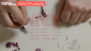 آموزش ساخت زیورآلات مهره ای- دستبند فانتزی