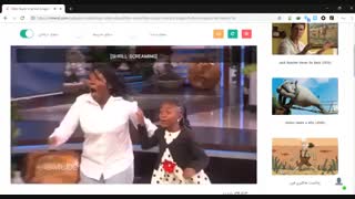 آموزش زبان با فیلم و زیرنویس - Ellen Stuns Viral Kid Singer Bri'Anna Harper & Her Family