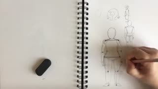 How to draw figures out of simple shapes