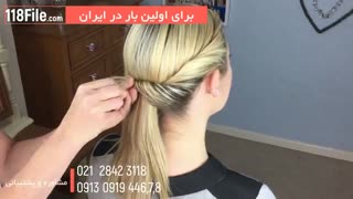 زیباترین مدل شینیون موی عروس