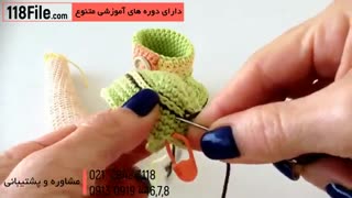 آموزش بافت 3 عروسک دخترونه خوشگل
