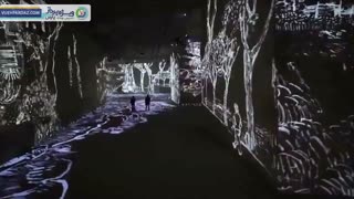 فناوری پروژکشن بر روی تصاویر در پاریس