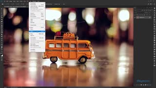 آموزش فتوشاپ ابزار خط کش فتوشاپ ruler-tool
