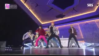 اجرای Dionysus از BTS در Inkigayo
