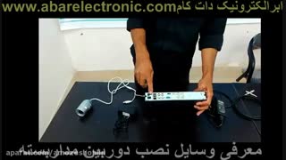 معرفی وسایل نصب دوربین مدار بسته
