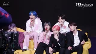 پشت صحنه موزیک ویدیو بی تی اس boy with luv