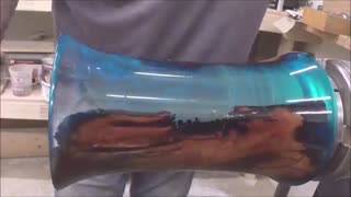 ساخت محصولی زیبا با چوب