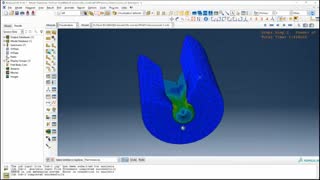 شبیهسازی فرایند اکستروژن در ABAQUS