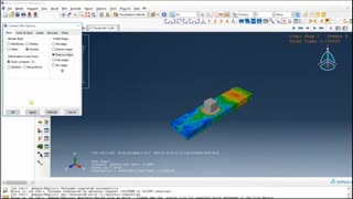 شبیهسازی فرایند ایجاد حرارت در اثر اصطکاک در ABAQUS