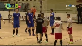 دیدار تیم های استوابخارست و دینامو بخارست در لیگ ملی هندبال رومانی2018/19