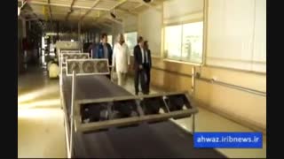 بازدید دکتر قبادیان معاون وزیر صمت از شهرک های صنعتی اهواز در پی وقوع سیل