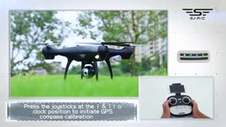 کوادکوپتر همه چی تمام و دوربین دار SJRC S70W دارای GPS/ایستگاه پرواز