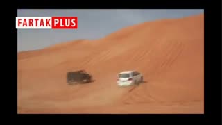 رقابت شاسی‌بلندهای بنز، نیسان و تویوتا در شیب کویر