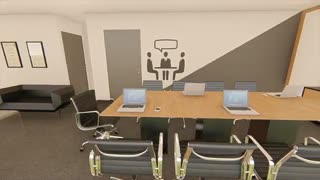 پروژه طراحی دکوراسیون اداری و مبلمان اداری گروه مکعب