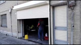 درب اتوماتیک کرکره ای (پارکینگ) پونک