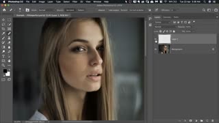 آموزش #روتوش عکس در #فتوشاپ با تکنیک #دابل_کانواس  #double_canvas