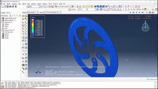 شبیهسازی ترمز دوچرخه در ABAQUS