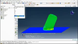 شبیهسازی سقوط قوطی نوشابه در یک فضای اویلری-لاگرانژی در ABAQUS