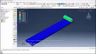 شبیهسازی عملیات خمش در یک قوطی فلزی در ABAQUS