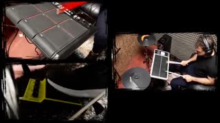 اجرای پرکاشن دیجیتال درسبک Trap و سمپل داربوکا و درامز