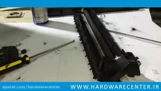 آموزش تعویض دولوپر دستگاه کپی