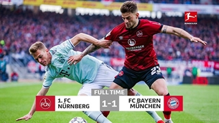 خلاصه دیدار نورنبرگ 1_1 بایرن مونیخ ( هفتۀ سی‌ویکم بوندسلیگای آلمان)