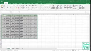 Copy یک شیت در شیت دیگر اکسل