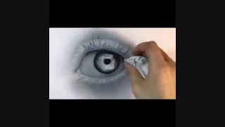 آموزش طراحی و نقاشی چشم