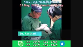نمونه جراحی بینی دکتر راستکاری