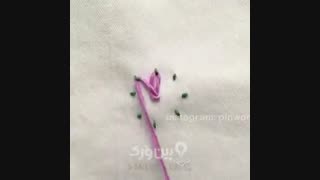 آموزش چندتا گلدوزی بامزه