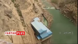 سرریز کردن سد ساوه پس از ۲۲ سال