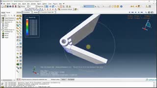 شبیهسازی لولای تخت در ABAQUS