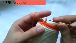 آموزش بافت کیف موبایل عروسکی