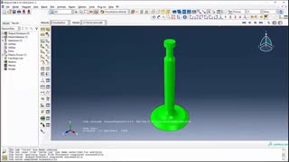 شبیهسازی فرایند کشش سوپاپ در ABAQUS