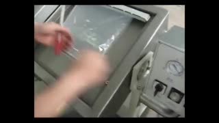 دستگاه بسته بندی وکیوم دوکابین شیبدار 02155594341