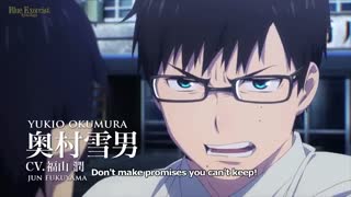تریلر فصل دوم انیمه جن‌‌‌گیر آبی Blue Exorcist
