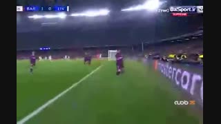 خلاصه دیدار بارسا-لیورپول