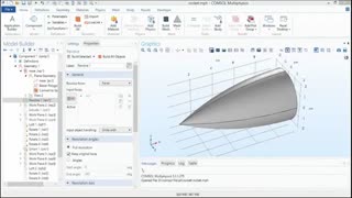 آشنایی با محیط طراحی هندسه در کامسول