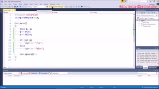 کتاب آموزش زبان برنامه نویسی C++ - قسمت 12 - عملگرهای بولی