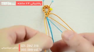 ساده ترین راه برای یادگیری مکرومه بافی