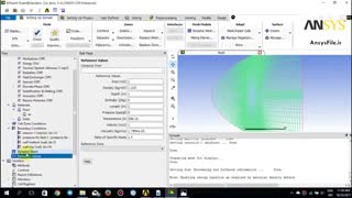 مدلسازی جریان و فشار خارجی ( بر روی یک ایرفویل)