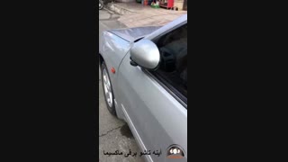 نصب آینه تاشو برقی ماکسیما _ اتوتک فتاحی