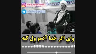 اگه خدا آدمو ول کنه