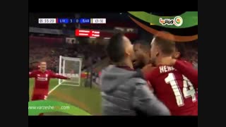 خلاصه بازی لیورپول 4 - بارسلونا 0 (18-2-1398)