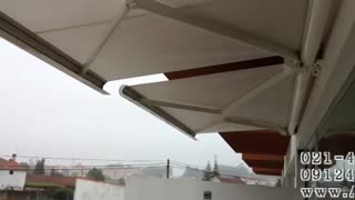 سایبان برقی الماس در