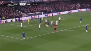 خلاصه دیدار چلسی 1(4)_(3)1 اینتراخت فرانکفورت (مسابقه برگشت نیمه نهایی لیگ اروپا)